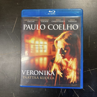 Veronika päättää kuolla Blu-ray (VG+/M-) -draama-
